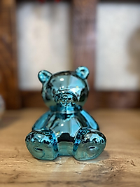 Mavi ayıcıklı kumbara