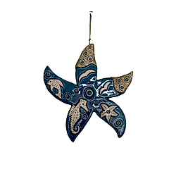 Deniz Yıldızı Seramik Duvar Aksesuarı küçük boy